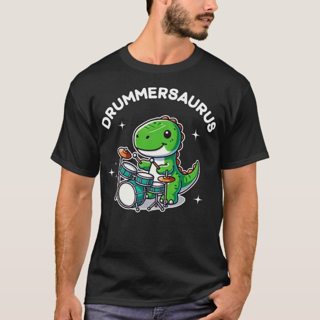 Camiseta Drummersaurus (Anverso)