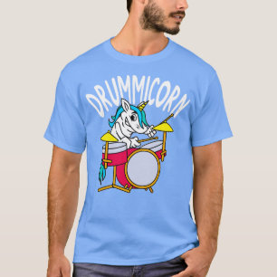 Camiseta Drummicorn Drummer Unicorn