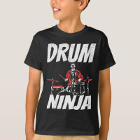 Drumming Ninja Funny Asian Drummer