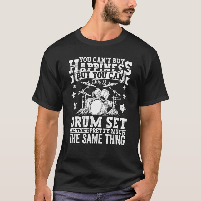 Camiseta Drumming Player Apparel Drummer Quote Drumset for  (Anverso)