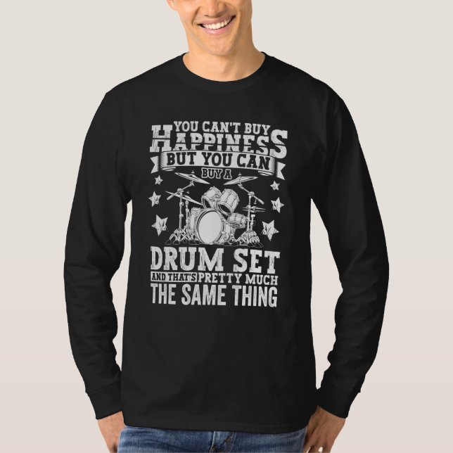 Camiseta Drumming Player Apparel Drummer Quote Drumset for  (Anverso)