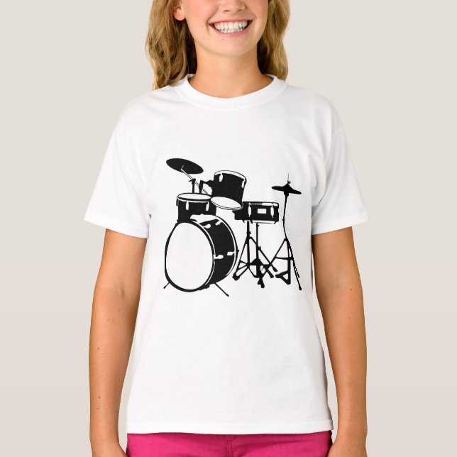 Camiseta drums (Anverso)