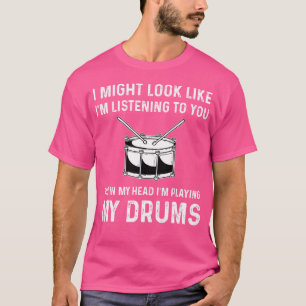Camiseta Drums Drummer Drumset