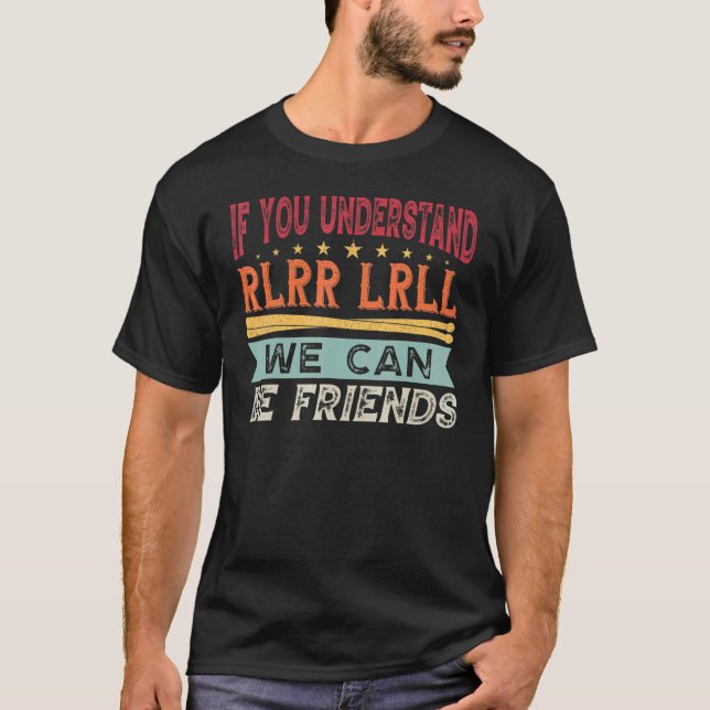 Camiseta Drums Paradiddle Drumming Rudiments Drummer Musici (Anverso)