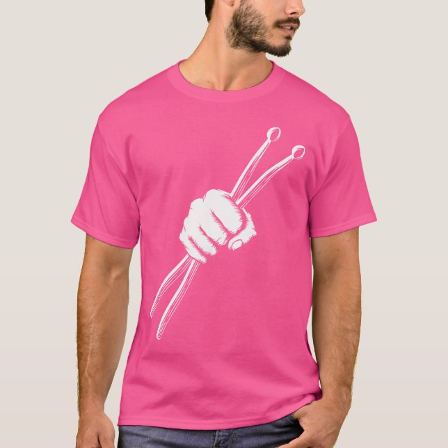 Camiseta Drumset Cool Drumsticks Drumming Drums Rock Music (Anverso)
