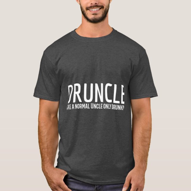 Camiseta DRUNCLE vintage (Anverso)