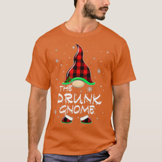 Camiseta Drunk Gnome Búfalo Familia Matanza Christma