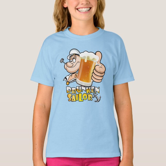 Camiseta Drunken Sailor | Niños (Anverso)