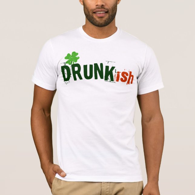 Camiseta Drunkish Bebido-ish (Anverso)