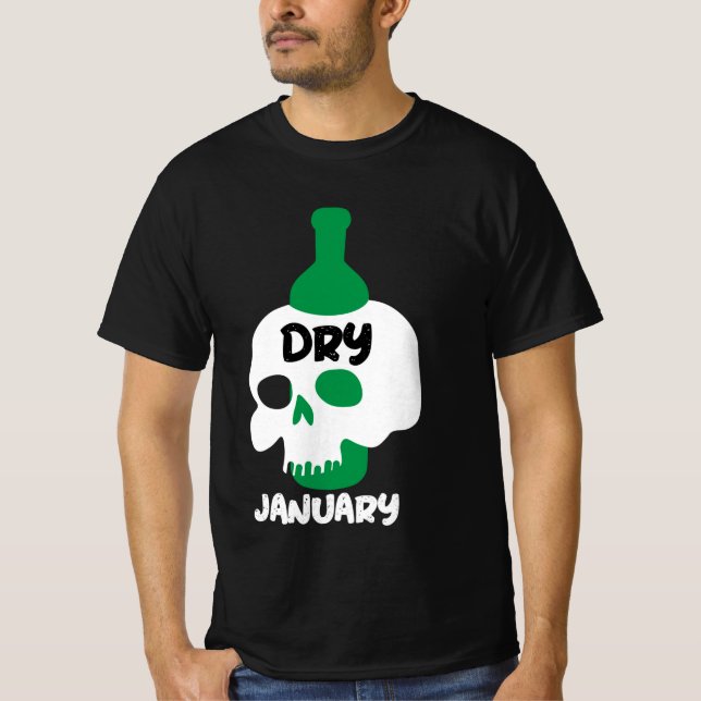 Camiseta Dry January Sobriety Challenge Regalos de apoyo T- (Anverso)