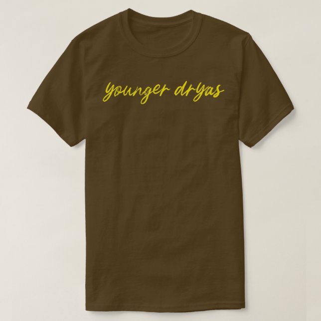 Camiseta Dryas más jóvenes (Diseño del anverso)
