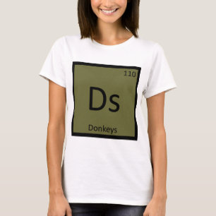 Camiseta Ds - Tabla Periódica de Elementos de Química para