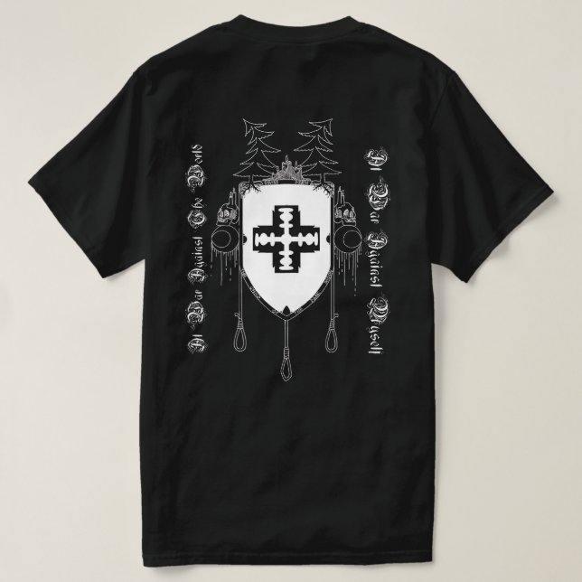 Camiseta dsbm t-shirt Tcotdm black version (Reverso del diseño)