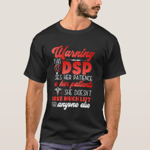 Camiseta DSP para mujeres enfermeras semana de la escuela d