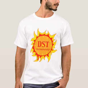 Camiseta DST permanentemente: horario de verano