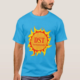 Camiseta DST permanentemente: horario de verano