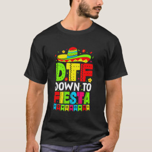 Camiseta DTF Fiesta Mexicana Fiesta Del Cinco De Mayo De Pa