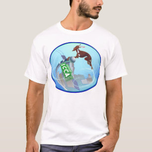 Camiseta Dual de Wendy echado a un lado con la dirección d