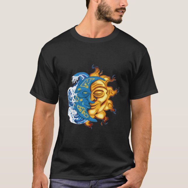 Camiseta Dualidad De Sol Y Luna (Anverso)