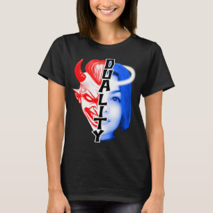 Camiseta DUALIDAD, TEE. ¿Ángel o diablo?