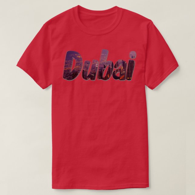 Camiseta Dubai (Diseño del anverso)