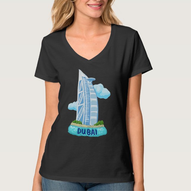 Camiseta Dubai City UAE souvenir  for men women 1 (Anverso)