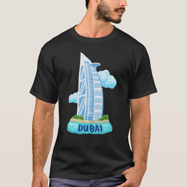 Camiseta Dubai City UAE souvenir  for men women 1 (Anverso)