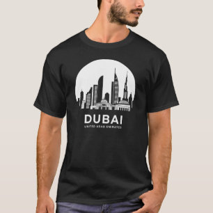 Camiseta Dubai Ciudad Emiratos Árabes Unidos
