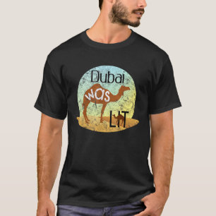 Camiseta Dubei Antiguo Estaba Iluminado Viaje Ciudad Cam