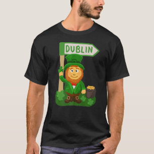 Camiseta Dublín City Irlanda regalo de recuerdo para hombre