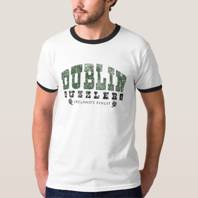 Camiseta Dublín Guzzlers - El mejor de Irlanda - Drinkin' T (Anverso)