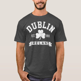 Camiseta Dublín Ireland Est 988 Clover Leaf Shamrock St