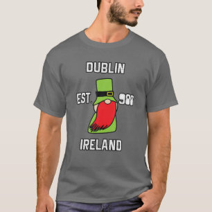 Camiseta Dublín Ireland Est 988 Shamrock St. Patricks Day