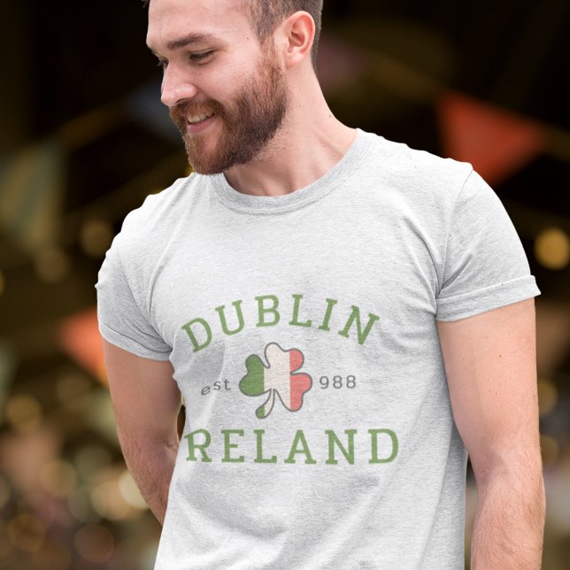 Camiseta Dublin Ireland Est. Día de San Patricio 988 (Subido por el creador)