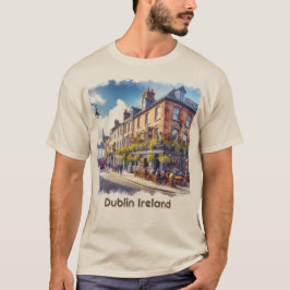 Camiseta Dublin Ireland Pub Menswear T-Shirt