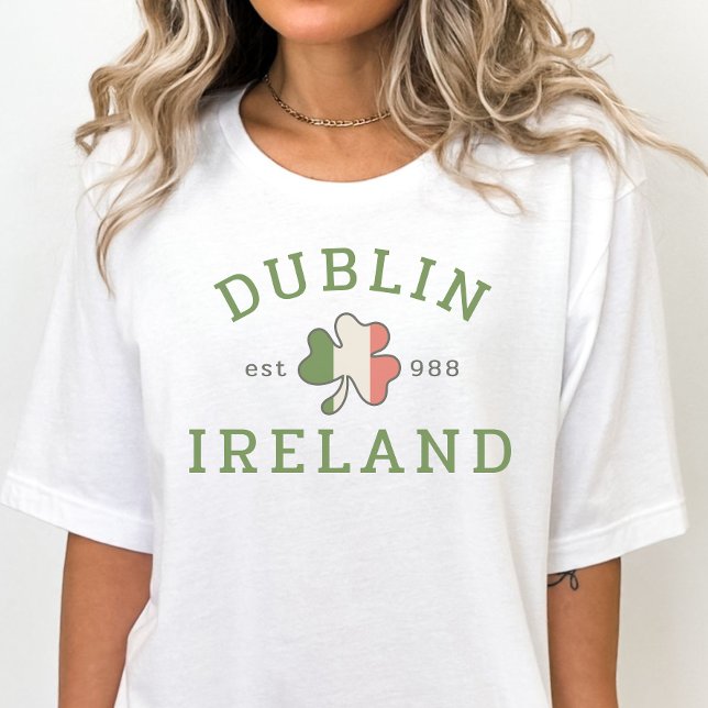 Camiseta Dublin Ireland St. Patrick's Day, irlandés (Subido por el creador)