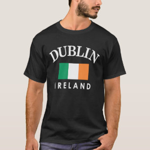 Camiseta Dublín Irlanda Bandera Día de San Patricio