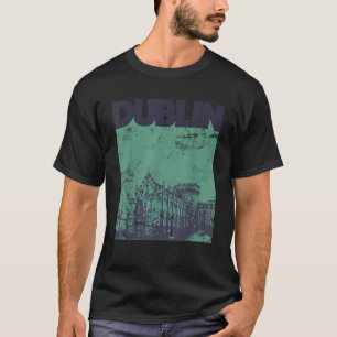 Camiseta Dublín Irlanda estilo años 70