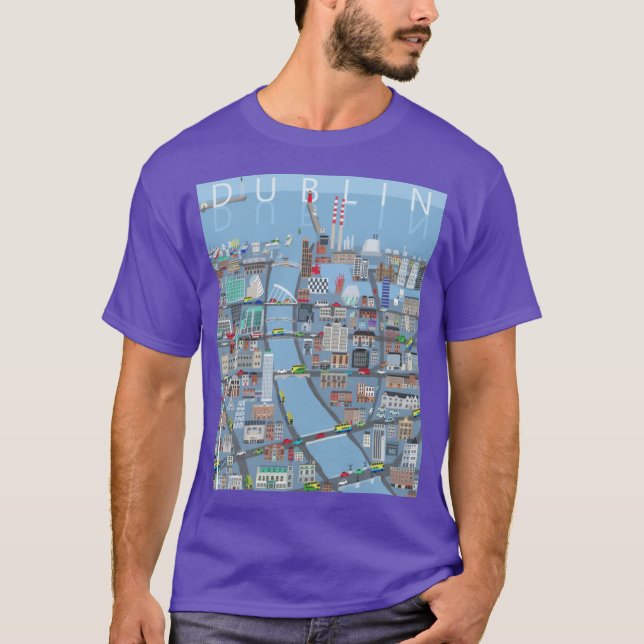 Camiseta Dublín retro (Anverso)