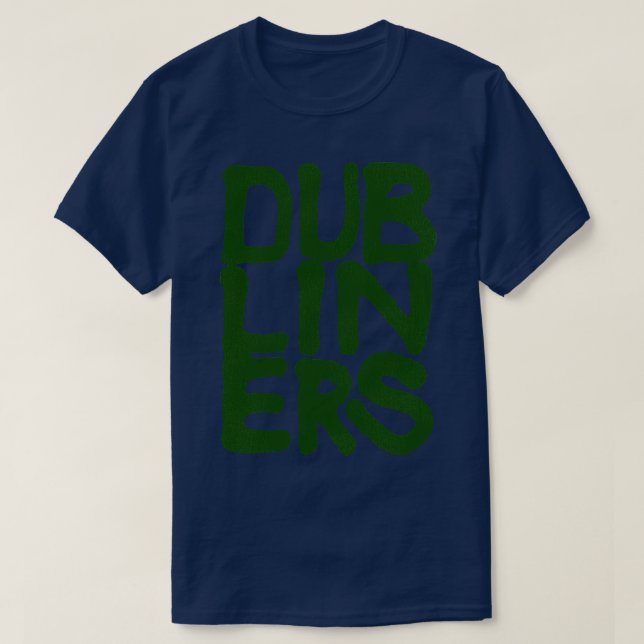CAMISETA DUBLINERS (Diseño del anverso)