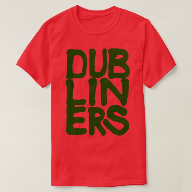 CAMISETA DUBLINERS (Diseño del anverso)