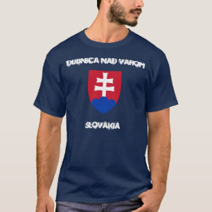 Camiseta Dubnica y Vahom (Eslovaquia) con escudo de armas