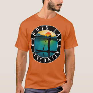 Camiseta Dubois Lake Wisconsin Paddleboarding