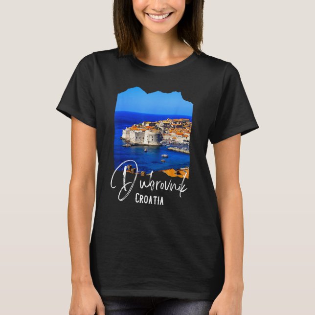Camiseta Dubrovnik Souvenir Croatia Dubrovnik (Anverso)