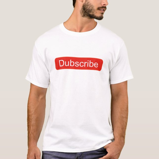 Camiseta Dubscribe (Anverso)