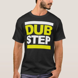 Camiseta Dubstep blanco/amarillo