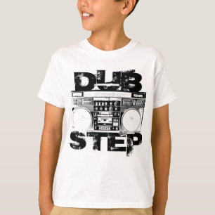 Camiseta Dubstep Caja de Ritmos Negra