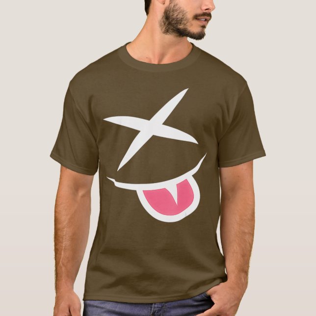 Camiseta Dubstep EDM Emoticon Dubstep Music Lover (Anverso)
