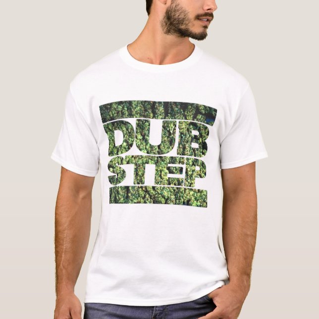 Camiseta DUBSTEP florece la música de Dubstep (Anverso)