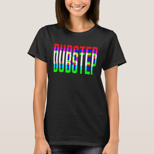 Camiseta Dubstep Headbanger Techno DJ Rave EDM Festival Rav (Anverso)